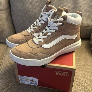 Vans Range Exp Hi V - Suede Sherpa Burro - Size women’s 10